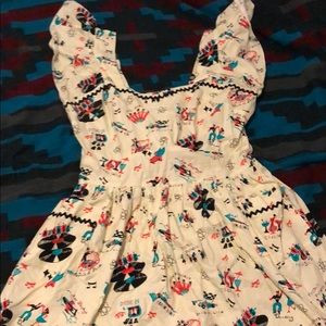 Bernie dexter atomic festival peasant dress